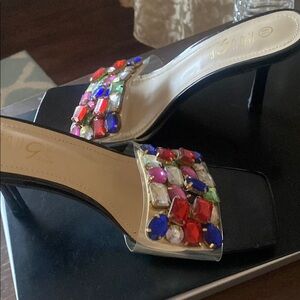 Rude Women's Multicolor Embellished Heels
